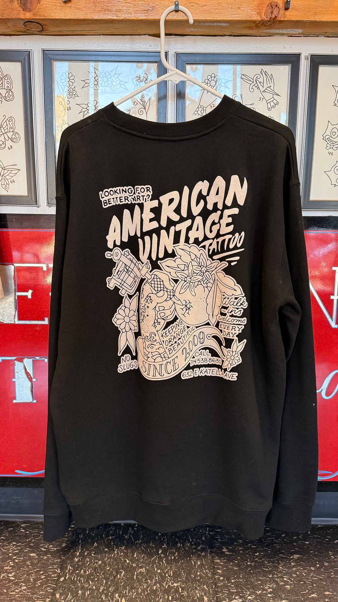 Tシャツ(長袖+七分) Ameri VINTAGE - PICTURE BOOK TATTOO TOP Shop Official AVT Merchandise | Apparel from American Vintage