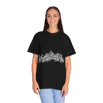 Dragon Unisex T-shirt with stomach rocker design